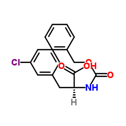 Cbz-L-Phe(3-Cl)-OH结构式