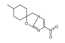 4'-methyl-6-nitrospiro[3H-imidazo[2,1-b][1,3]oxazole-2,1'-cyclohexane]结构式