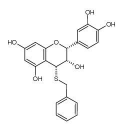 4α-Benzylthioepicatechin结构式