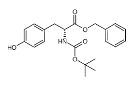 N-boc-O-benzyl-D-tyrosine Structure