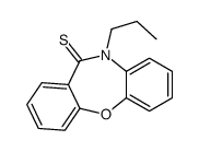 5-propylbenzo[b][1,4]benzoxazepine-6-thione结构式