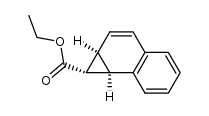 (+/-)-(1ar,7bc)-1a,7b-dihydro-1H-cyclopropa[a]naphthalene-1c-carboxylic acid ethyl ester结构式