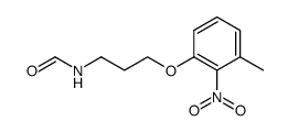 3-(3-formamidopropoxy)-2-nitrotoluene结构式