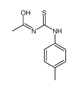 N-[(4-methylphenyl)carbamothioyl]acetamide Structure