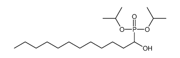 diisopropyl 1-hydroxydodecylphosphonate Structure