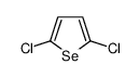 2,5-dichloroselenophene Structure