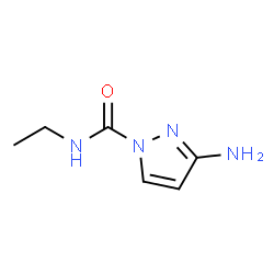 1H-Pyrazole-1-carboxamide,3-amino-N-ethyl-(9CI)结构式