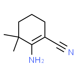 1-Cyclohexene-1-carbonitrile,2-amino-3,3-dimethyl-(8CI)结构式