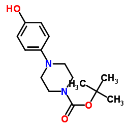4-(4-羟基苯基)哌嗪-1-甲酸叔丁酯图片