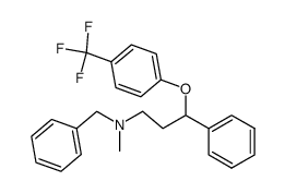 N-benzyl-N-methyl-3-(p-trifluoromethylphenoxy)-3-phenylpropyl-amine Structure