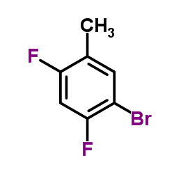 5-Bromo-2,4-difluorotoluene structure