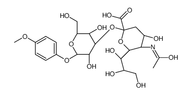 Neu5Acα(2-3)GalβMP苷结构式