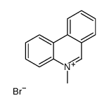 5-methylphenanthridin-5-ium,bromide Structure