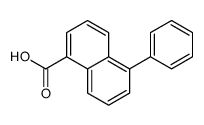 5-苯基-1-萘羧酸结构式