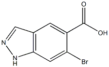 6-bromo-1H-indazole-5-carboxylic acid Structure