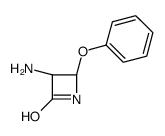 (3S,4R)-3-amino-4-phenoxyazetidin-2-one Structure