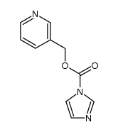 pyrid-3-ylmethyl carbonylimidazolide Structure