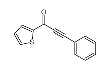 3-phenyl-1-thiophen-2-ylprop-2-yn-1-one结构式