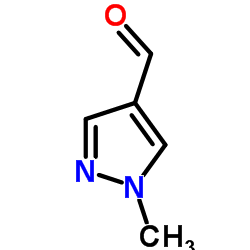 1-甲基-1H-吡唑-4-甲醛结构式
