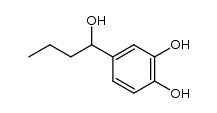 1-(3,4-Dihydroxyphenyl)-n-butanol结构式