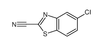 6-氯苯并[d]噻唑-2-甲腈结构式