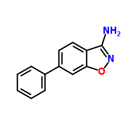 6-苯基苯并[d]异噁唑-3-胺结构式