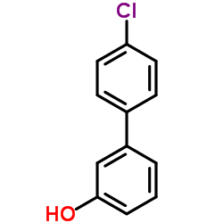 4'-Chloro-3-biphenylol结构式
