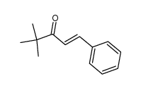 trans-4,4-dimethyl-1-phenyl-1-penten-3-one结构式
