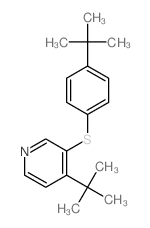 Pyridine,4-(1,1-dimethylethyl)-3-[[4-(1,1-dimethylethyl)phenyl]thio]- picture