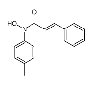 N-hydroxy-N-(4-methylphenyl)-3-phenylprop-2-enamide结构式