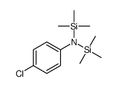 4-chloro-N,N-bis(trimethylsilyl)aniline结构式