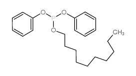 亚磷酸癸基二苯基酯结构式