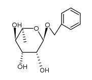 Benzyl α-L-rhamnopyranoside结构式