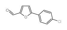 5-(4-chlorophenyl)-2-furaldehyde Structure
