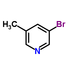 3-溴-5-甲基吡啶结构式