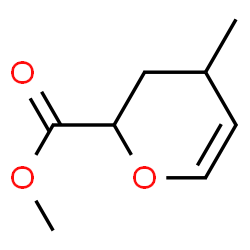 2H-Pyran-2-carboxylicacid,3,4-dihydro-4-methyl-,methylester(9CI) Structure