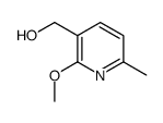 3-Pyridinemethanol,2-methoxy-6-methyl-(9CI) Structure