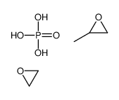 2-methyloxirane,oxirane,phosphoric acid Structure