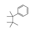 2,3,3-trimethylbutan-2-ylbenzene结构式