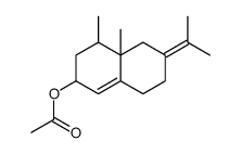 2,3,4,4a,5,6,7,8-octahydro-4,4a-dimethyl-6-(1-methylethylidene)-2-naphthyl acetate picture
