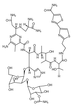 Bleomycin B(1)'结构式