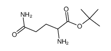 L-glutamine tert-butyl ester Structure