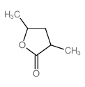 3,5-dimethyloxolan-2-one Structure