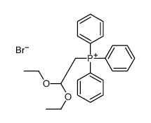 2,2-diethoxyethyl(triphenyl)phosphanium,bromide结构式