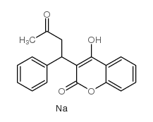 warfarin sodium Structure