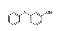 9-methylcarbazol-2-ol Structure