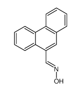 (E)-9-Phenanthrenecarbaldehyde oxime结构式