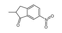 2-methyl-6-nitro-1-indanone Structure