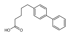 5-(4-联苯)吉草酸结构式