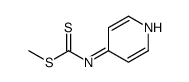 methyl N-pyridin-4-ylcarbamodithioate结构式